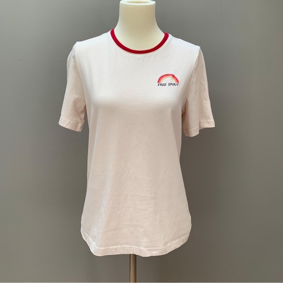 “Somewhere Over the Rainbow” short sleeved pride tee, women’s S. - Picture 3 of 6